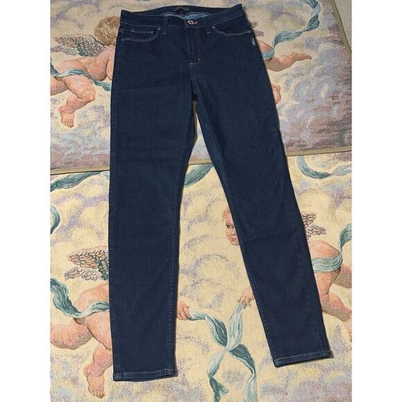 SILVER JEANS Dark Wash Skinny Jeans Size 27/27 - Picture 5 of 15